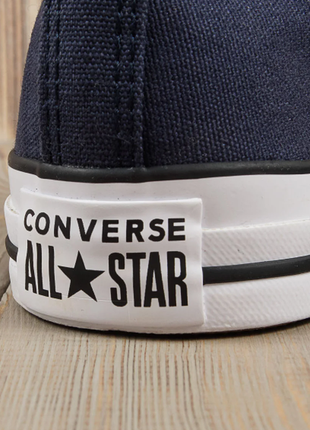 Високі сині кеди converse all star3 фото