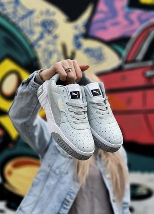 Жіночі кросівки puma cali grey