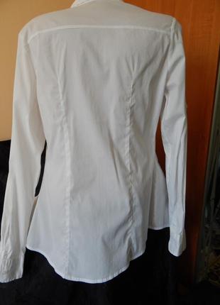 Нарядная белая рубашка3 фото