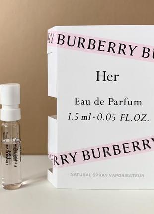 mundstykke Gentagen Desværre Burberry her парфюмированная вода пробник — цена 50 грн в каталоге Пробники  духов ✓ Купить товары для красоты и здоровья по доступной цене на Шафе |  Украина #62353488