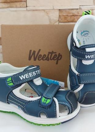 Модные босоножки weestep для мальчиков р.22-264 фото