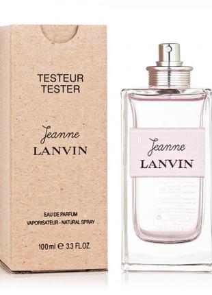 Lanvin jeanne lanvin парфюмированная вода (тестер без крышечки)