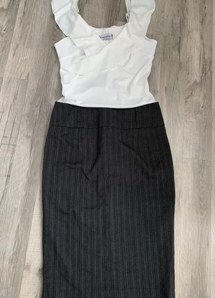 Спідниця олівець zara 3