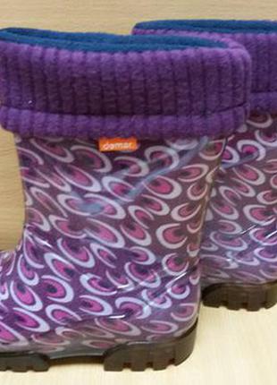 Гумові чоботи на 16 см