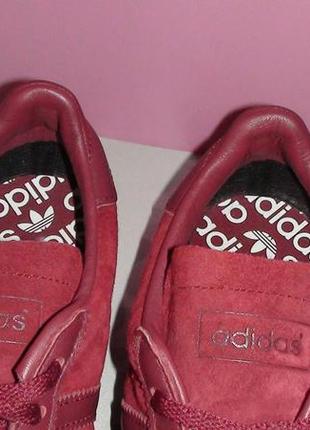 Adidas topanga - кожаные кроссовки5 фото
