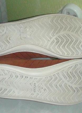 Adidas - кожаные кроссовки, кеды 8