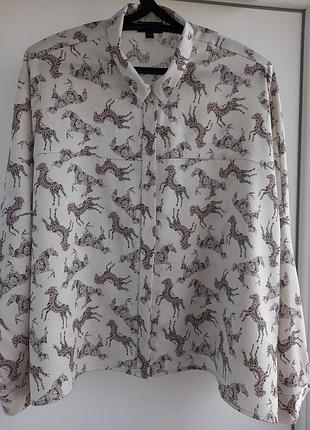 Винтаж. блузка-рубашка topshop