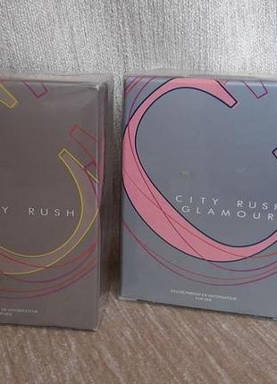 Духи city rush, city rush glamour