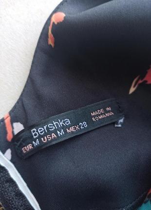 Платье в цветы bershka7 фото