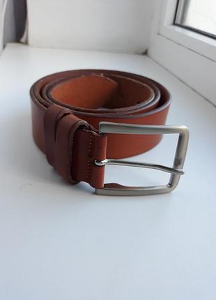 Ремень кожаный hand made италия
