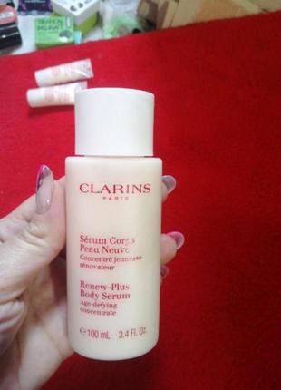 Сыворотка clarins увложнения и упругости кожи