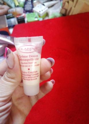 Крем clarins для лица экстра комфорт 8мл