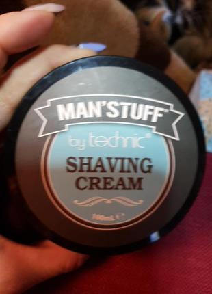 Крем для гоління manstuff shaving cream