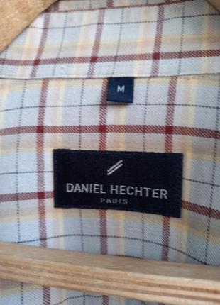Daniel hechter. paris.рубашка в клетку. коттон5 фото