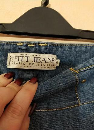 Батал большой размер шикарная рваная потёртая джинсовая юбка юбочка джинсова спідниця4 фото