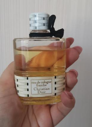 Вінтажний одеколон, eau fraiche by christian dior cologne версія для 50-х років