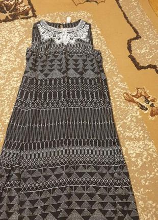 Шикарный воздушный сарафан платье ввшивка бисер6 фото