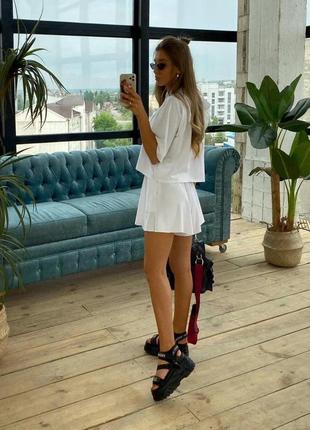 Юбка шорты пышные