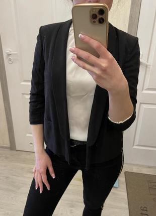 Чёрный пиджак river island