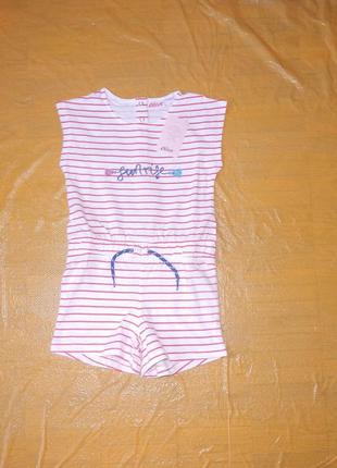 Р. 110-116 летний ромпер комбинезон платье хлопок alive, германия