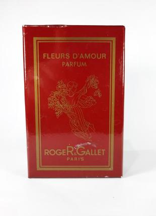 Духи винтажные fleurs d'amour roger & gallet оригинал4 фото