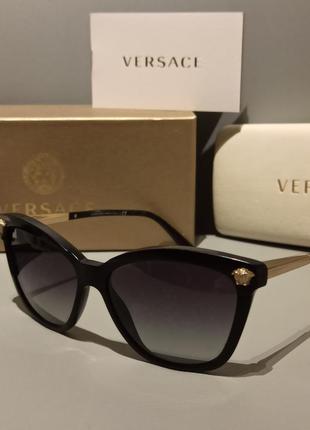 Очки versace cat eye sunglasses1 фото