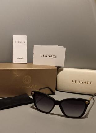 Очки versace cat eye sunglasses3 фото