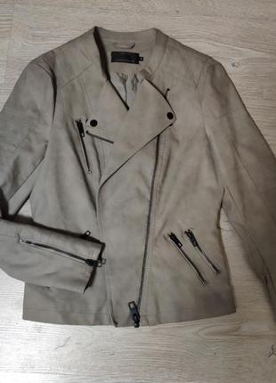 Стильная классная куртка замшевая6 фото