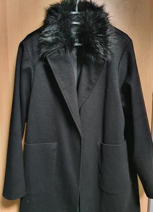 Просто шикарное пальто new look10 фото
