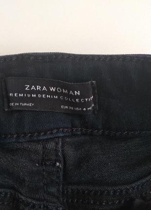 Черные джинсы скинни zara8 фото