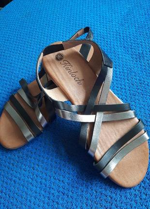 Кожаные босоножки испания kinloch