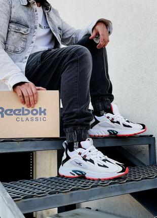 Reebok dmx (36рр - 45рр) мужественные кроссовки рыбок-билы, кроссовки женские ель, кроссовки женски-билы8 фото