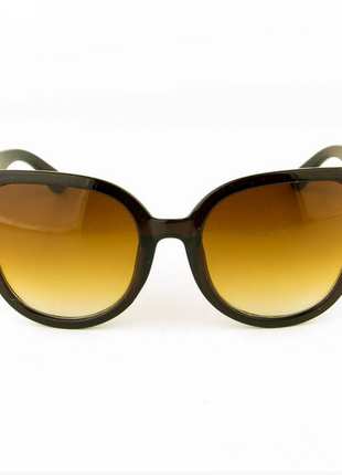 Солнцезащитные женские очки - коричневые1 фото