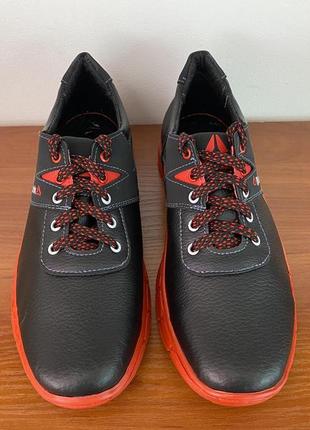 Туфли мужские спортивные черные - чоловічі туфлі спортивні чорні6 фото