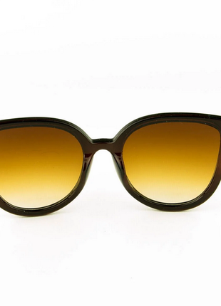 Сонцезахисні окуляри жіночі коричневі5 фото
