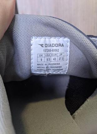 Кроссовки кожаные diadora 7
