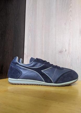 Кроссовки кожаные diadora