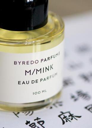 Byredo m.mink💥оригинал 0,5 мл распив аромата затест2 фото