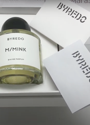 Byredo m.mink💥оригинал 0,5 мл распив аромата затест6 фото