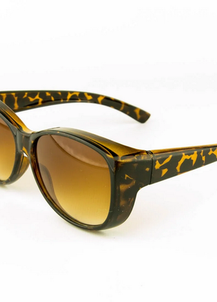 Молодежные солнцезащитные очки - леопардовые5 фото