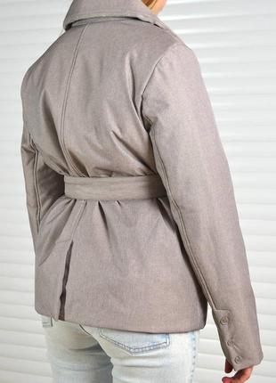 Стильная демисезонная куртка- пиджак3 фото