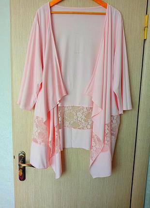 Кардиган-накидка-трикотажний жакет