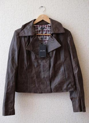 Кожаная куртка kor@kor (италия),