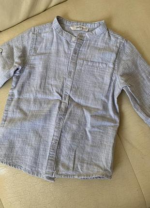 Сорочка zara, сорочка стійка, нарядна сорочка