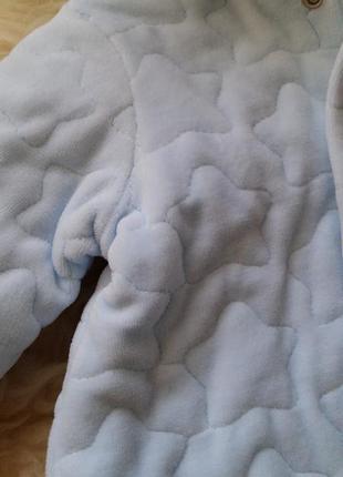 Демисезонная курточка ovs (италия) на 3-6 месяцев (размер 62)3 фото