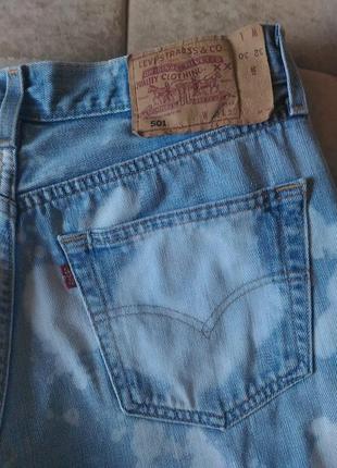 Джинси levis 501 w32 l30 варенки, висока талія обмін9 фото