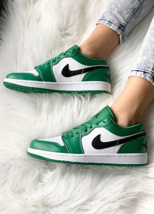 Кросівки nike air jordan low 'pine green' кросівки6 фото