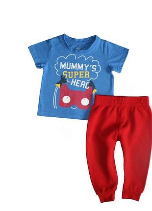 Комплект на мальчика на 9-12мес.