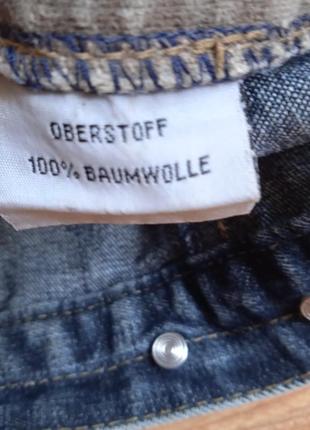 Куртка джинсова oberstoff ,зріст 110 см,5 років5 фото