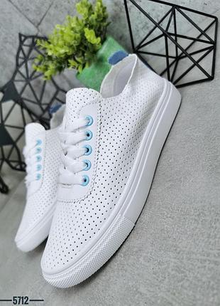 Лёгенькие и удобные кеды, 5 цветов, экокожа